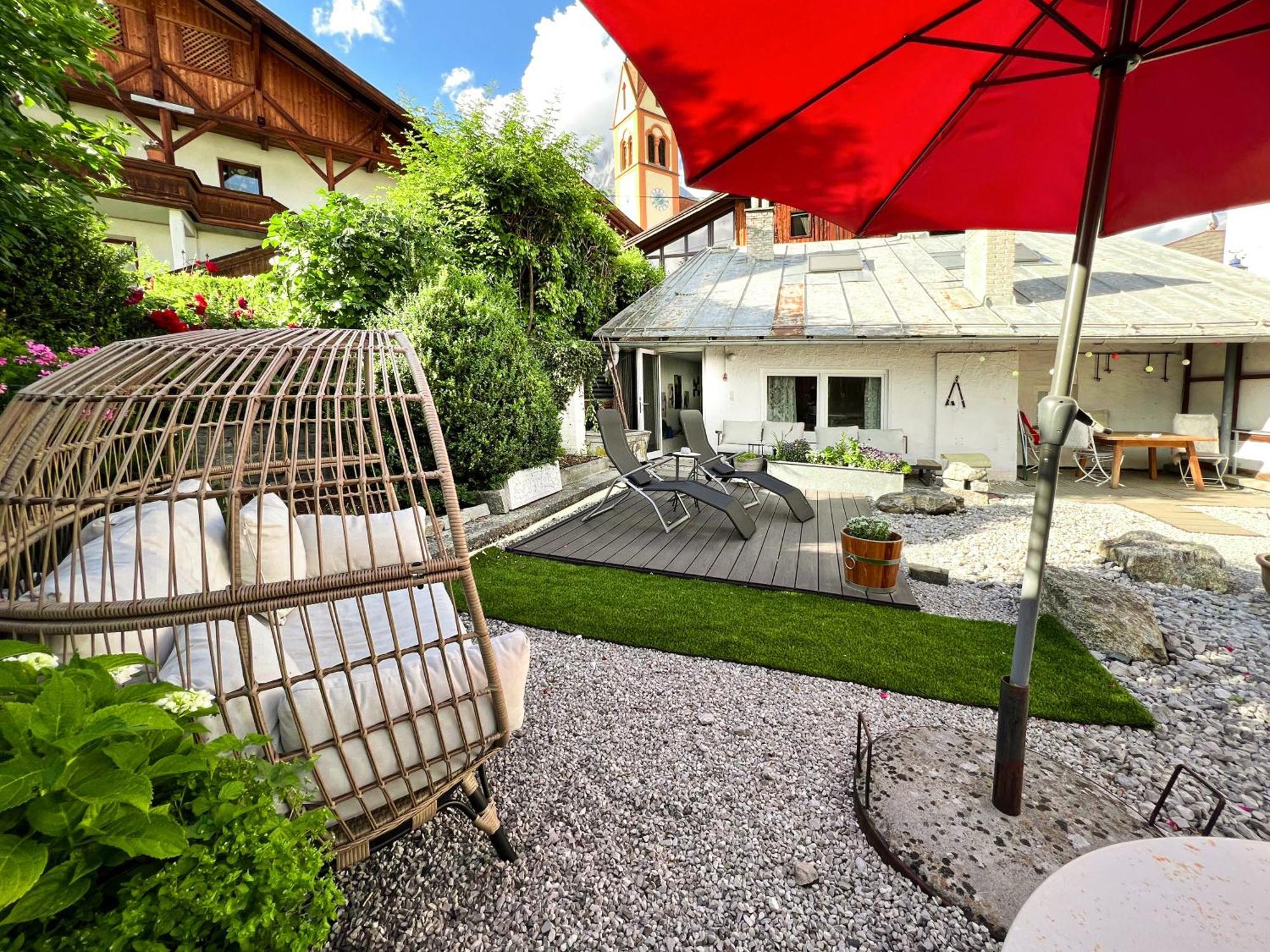 Mitten Im Zentrum Ferienwohnungen Mit Sonniger Terrasse Telfs Exterior foto